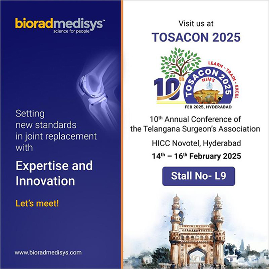 TOSACON orthpedic conference 2025 - Biorad Medisys